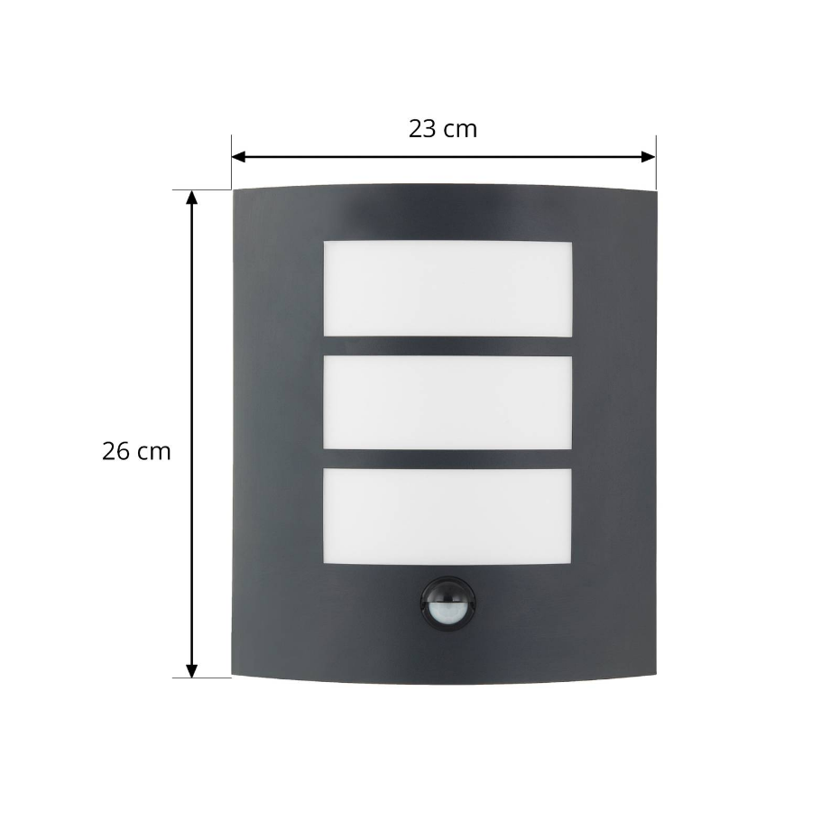 Applique extérieure en aluminium moderne