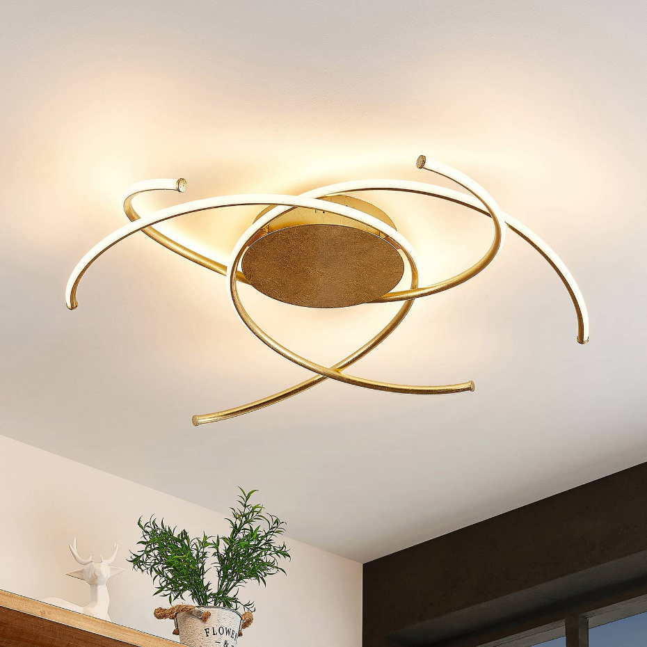 Plafonnier en métal moderneLED, Yareli