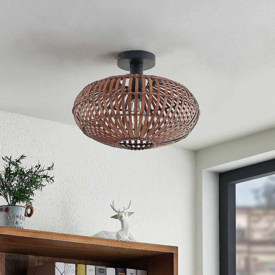 Plafonnier en bambou scandinave, Majeora