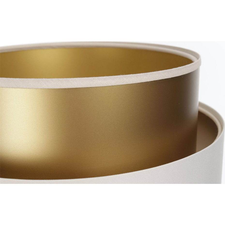 Lampe à poser ronde en PVC Duo ellegant