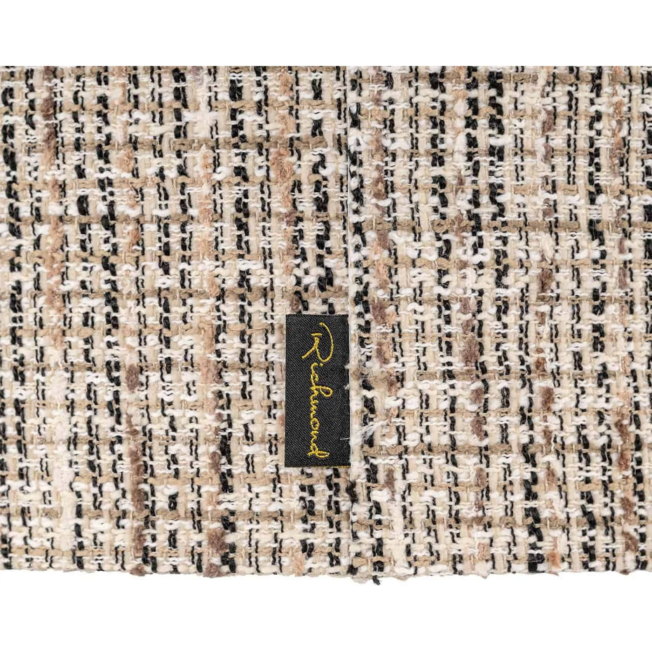 Abat-jour rond tissé en polyester