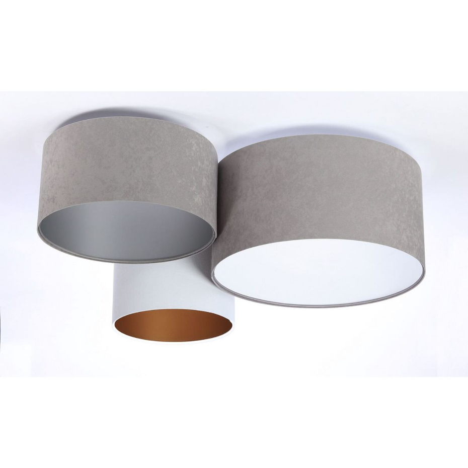 Plafonnier en tissu Trio