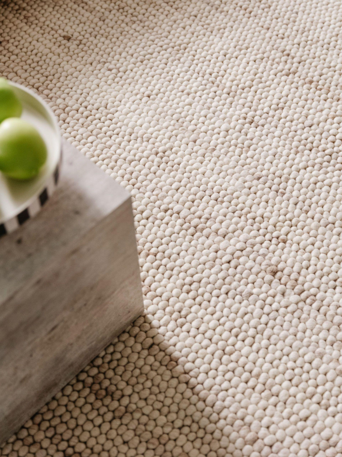Tapis de laine tissé main BEADS