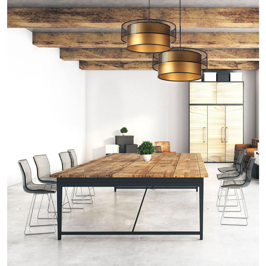 Suspension en tissu duo élégant 40 cm