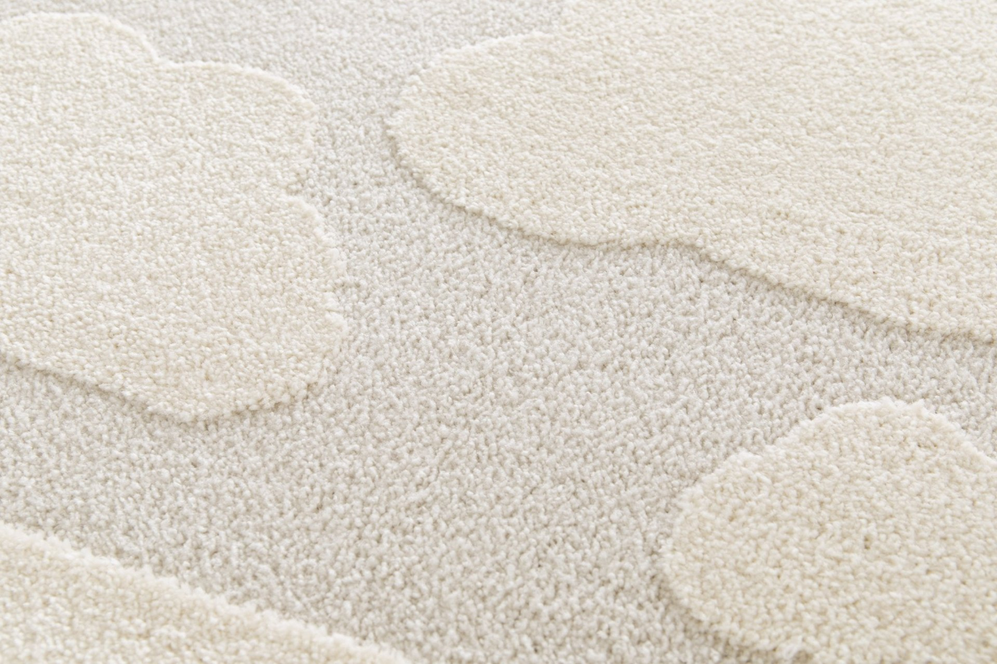 Tapis enfant avec effet relief NUAGES