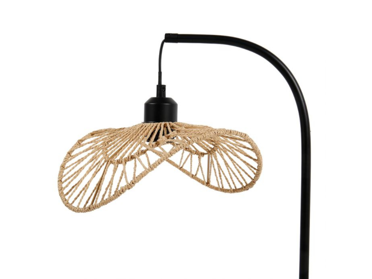 Lampe corde et métal Ozana