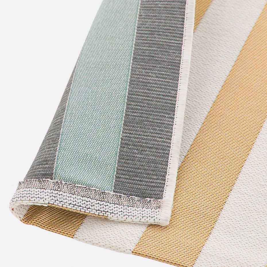 Tapis, pour intérieur et extérieur, à rayures, HENDAYE