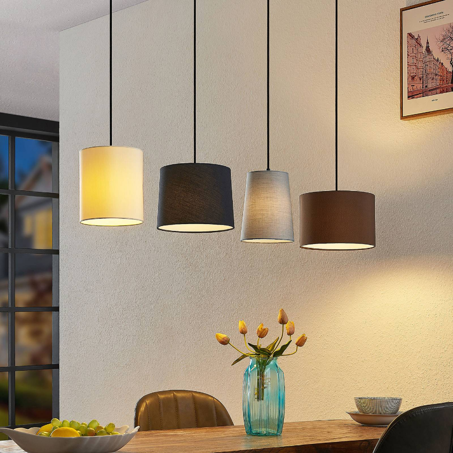 Suspension en textile moderne, Amilia