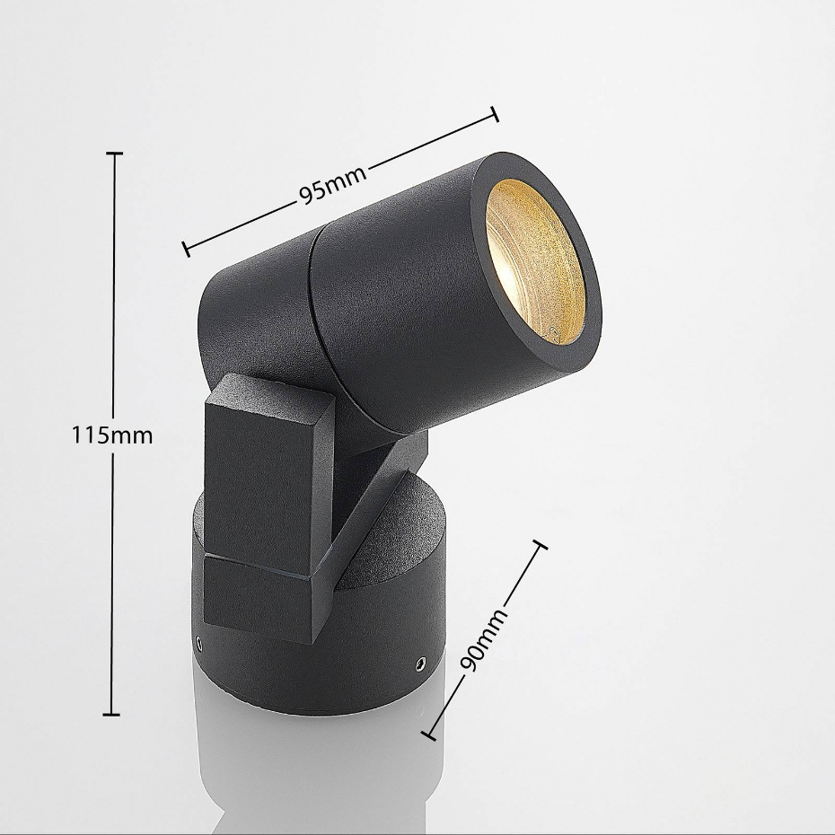 Luminaire extérieur en aluminium moderne
