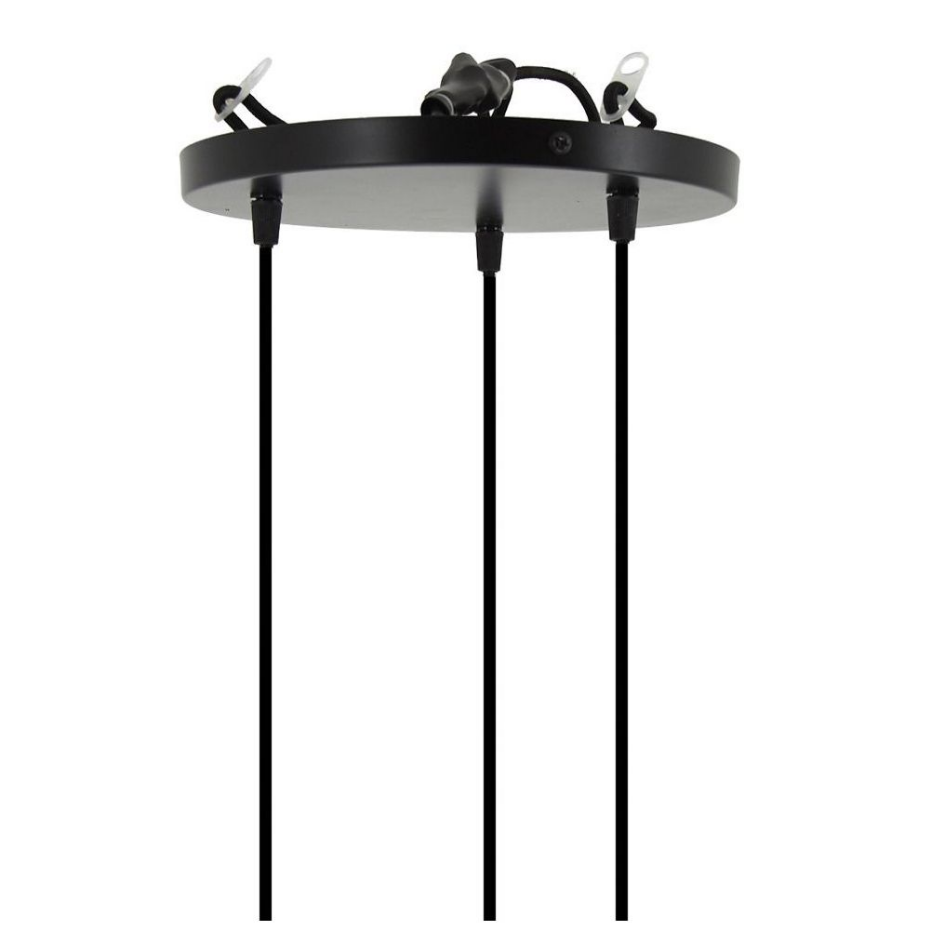 Suspension en métal et cuivre