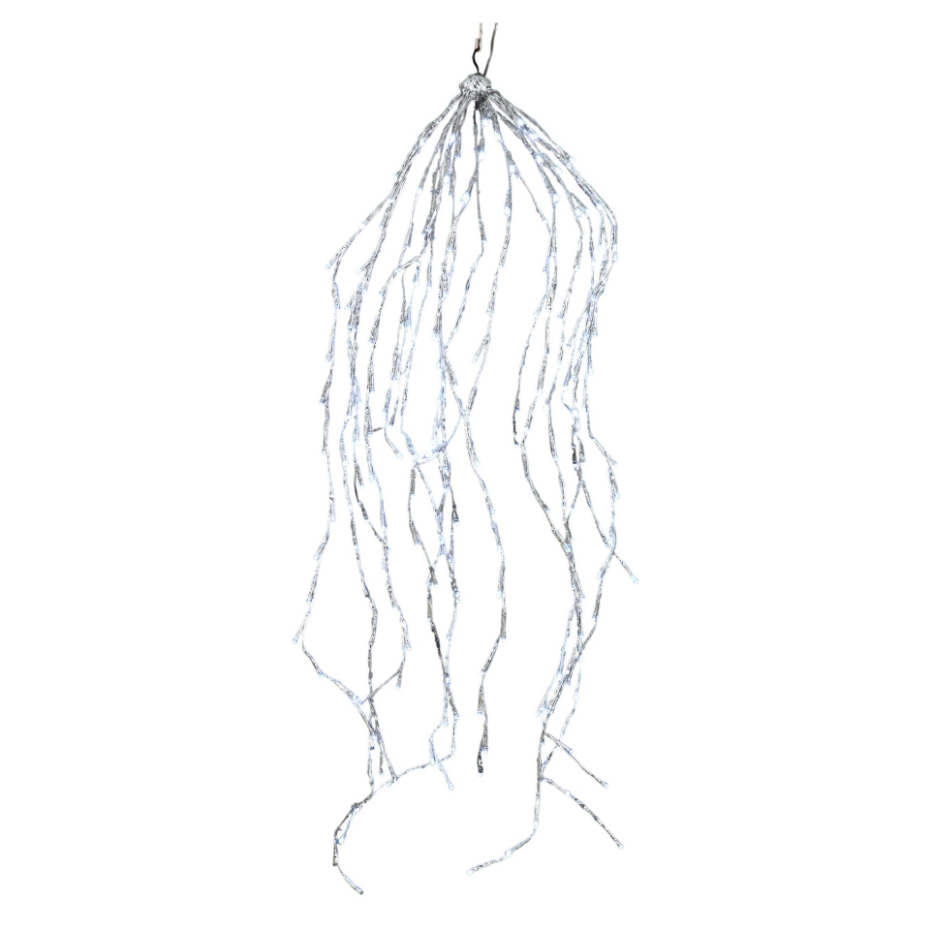 Tombées Lumineuses Blanches 256 LED Blanc Froid