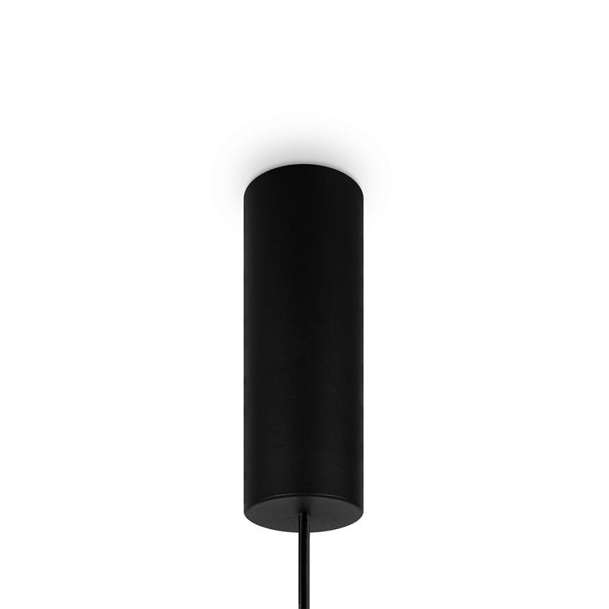 Suspension LED moderne 1 abat-jour en verre NORA