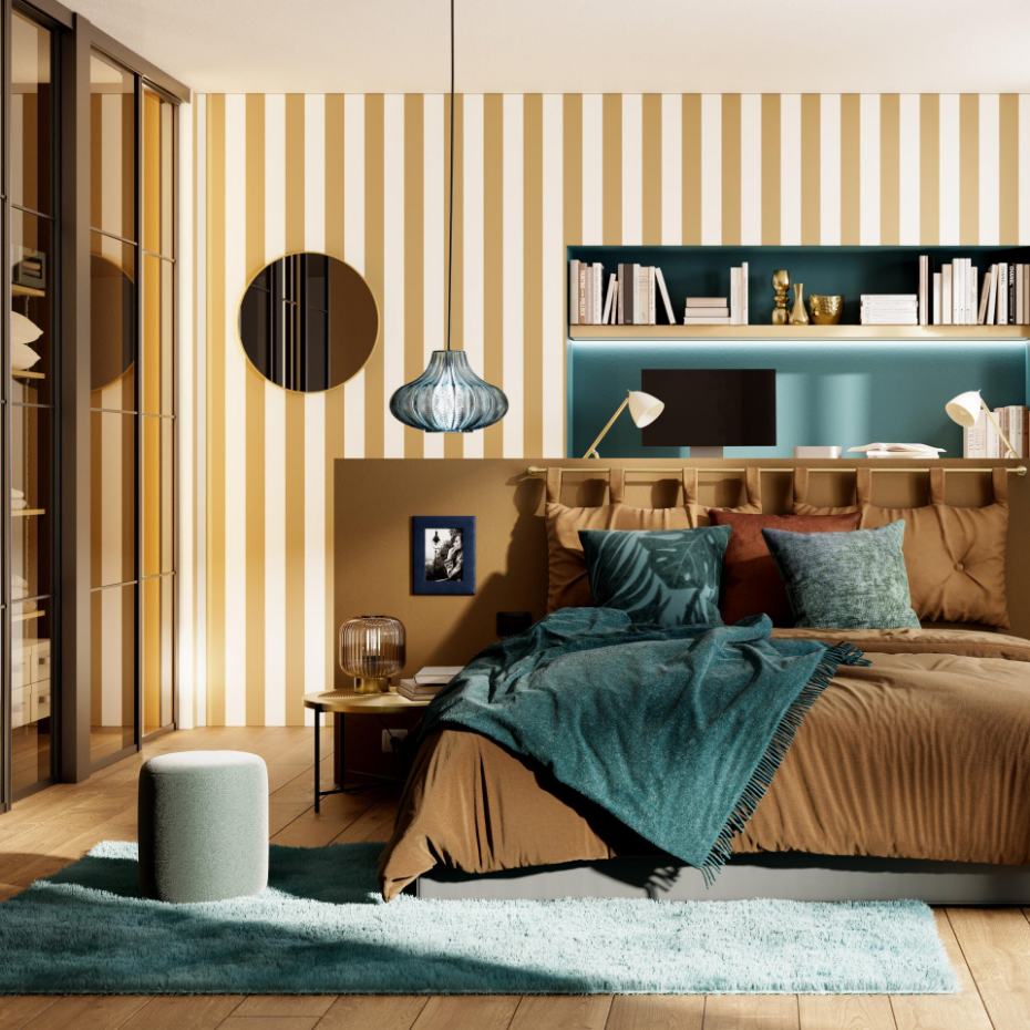 Lampe de bureau en fer, GRANMA