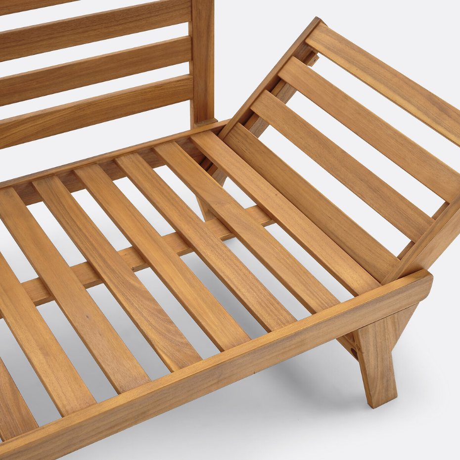 Canapé de jardin modulable Celena