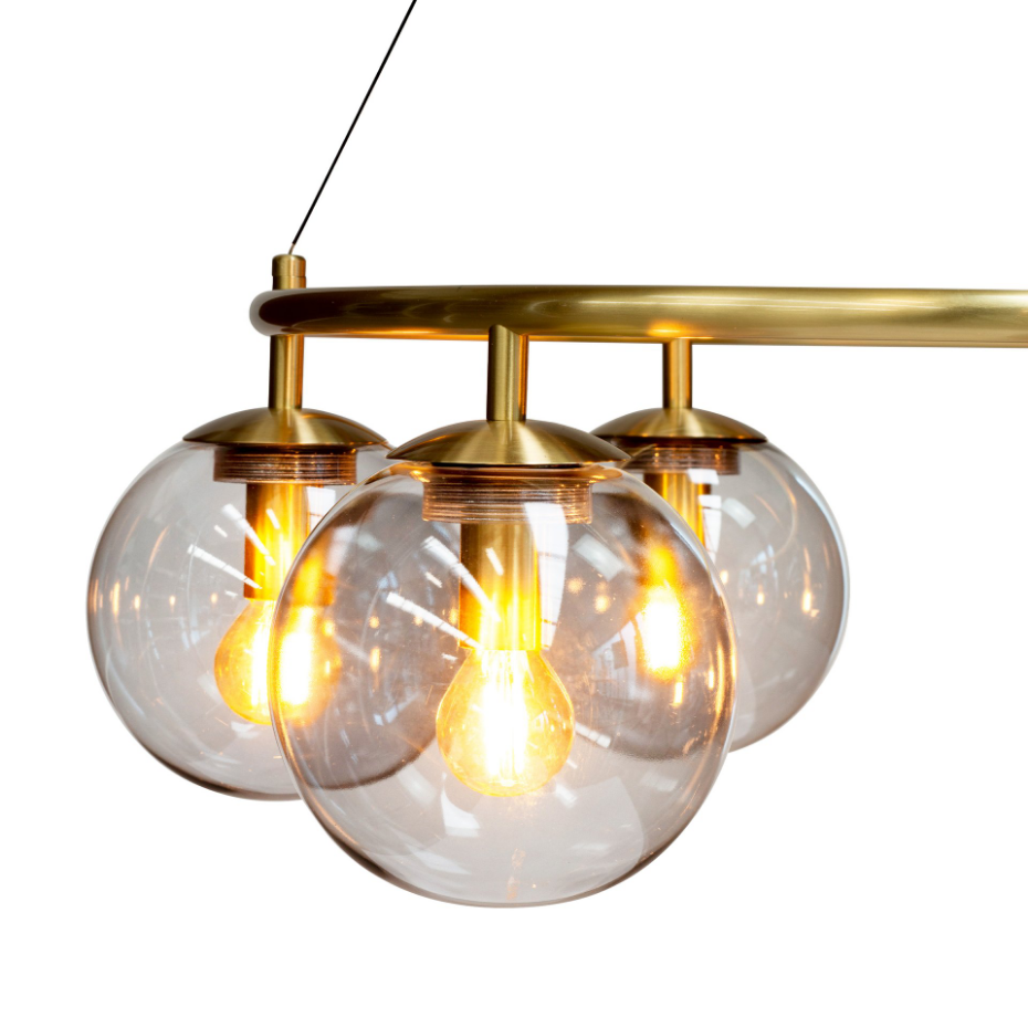 Lustre en Verre et Métal COMO