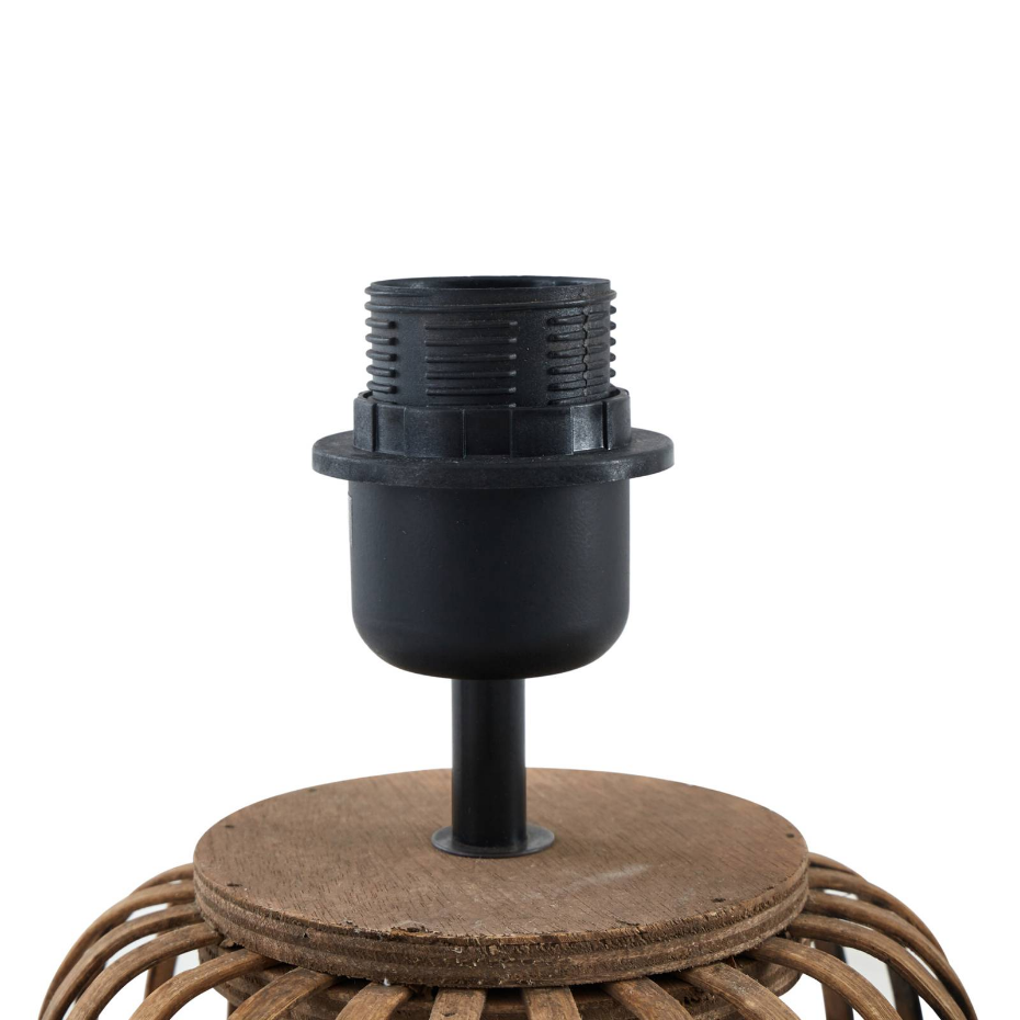 Lampe à poser en textile traditionnelle