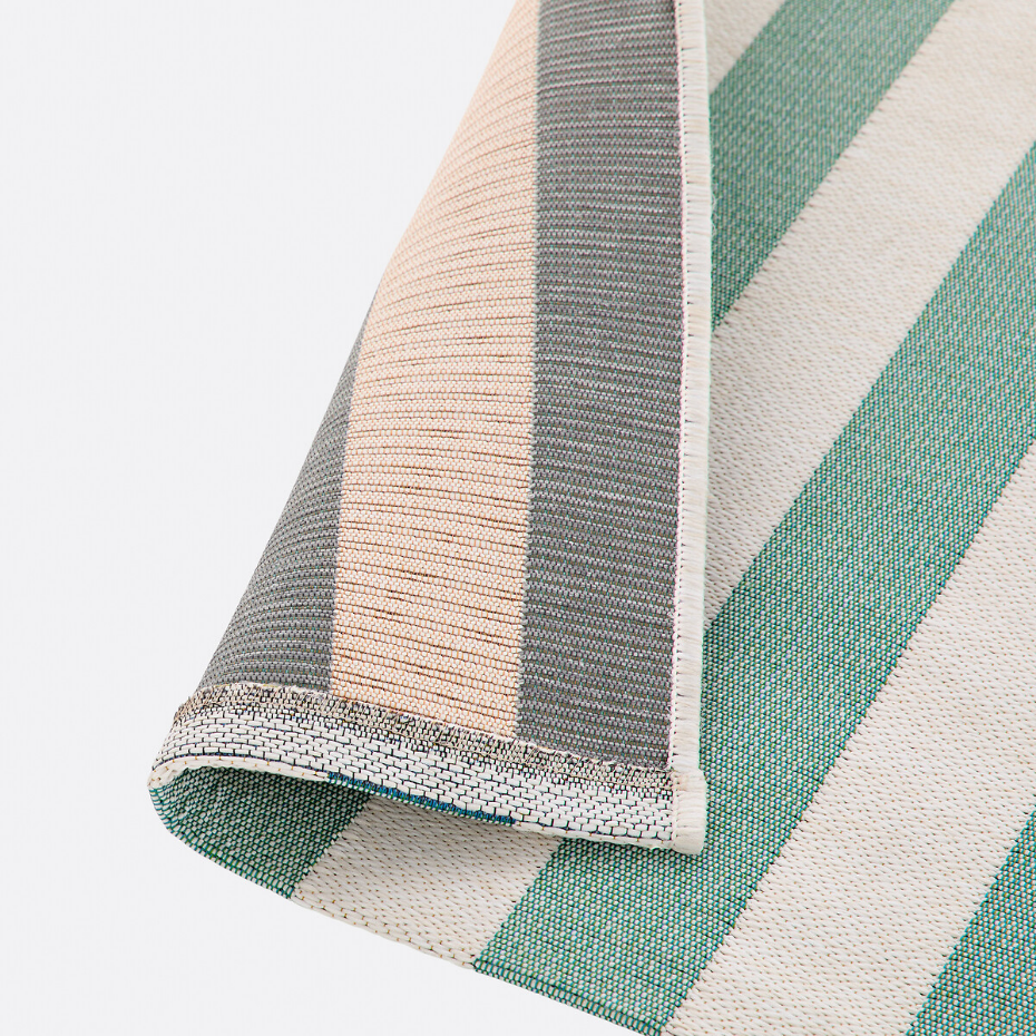 Tapis, pour intérieur et extérieur, à rayures, HENDAYE