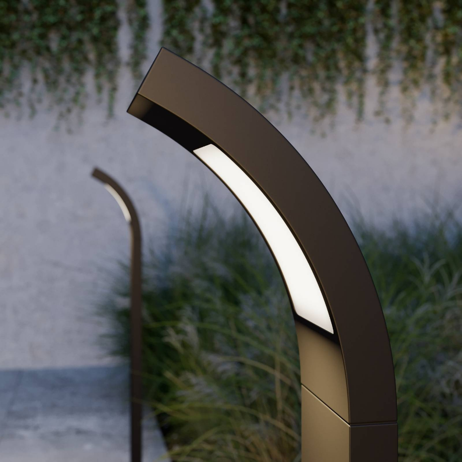 Luminaire extérieur en aluminium moderneLED