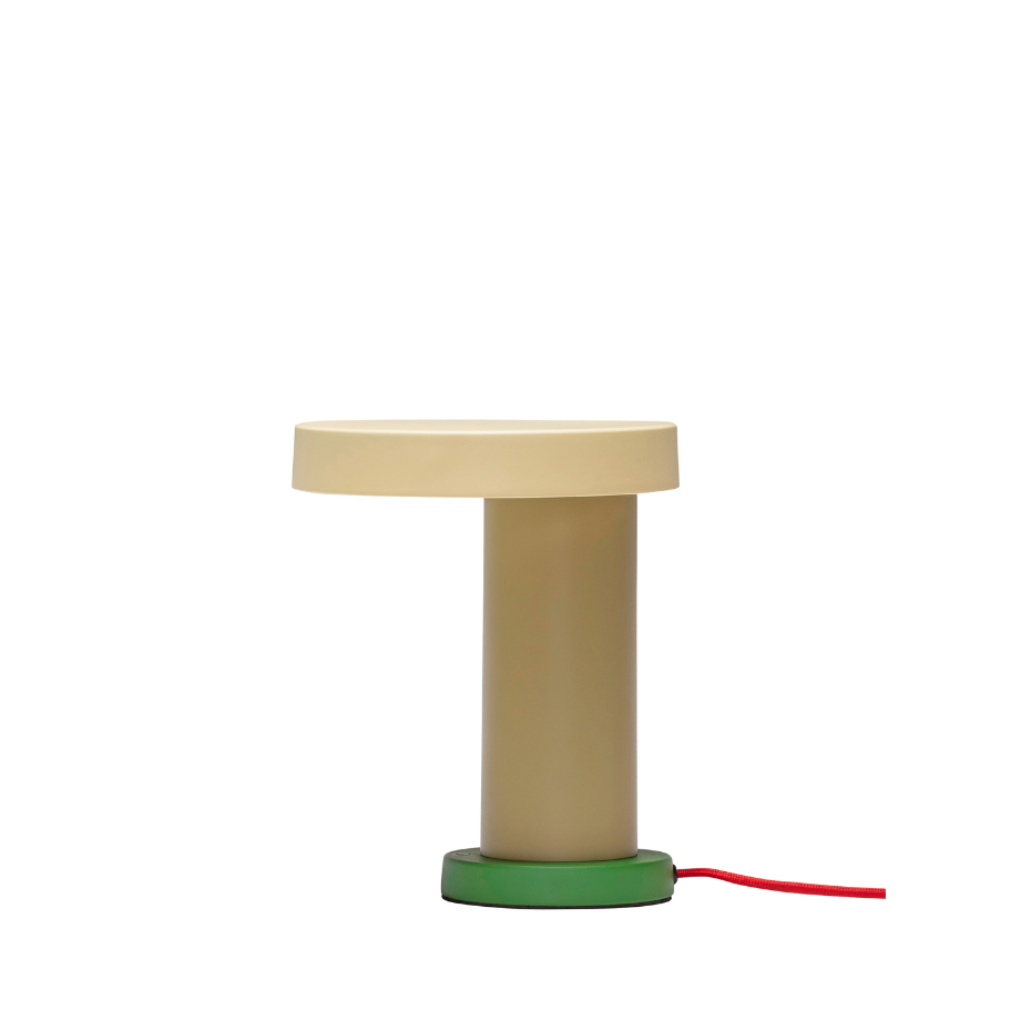 Lampe de table en fer et polycarbonate MAGIC