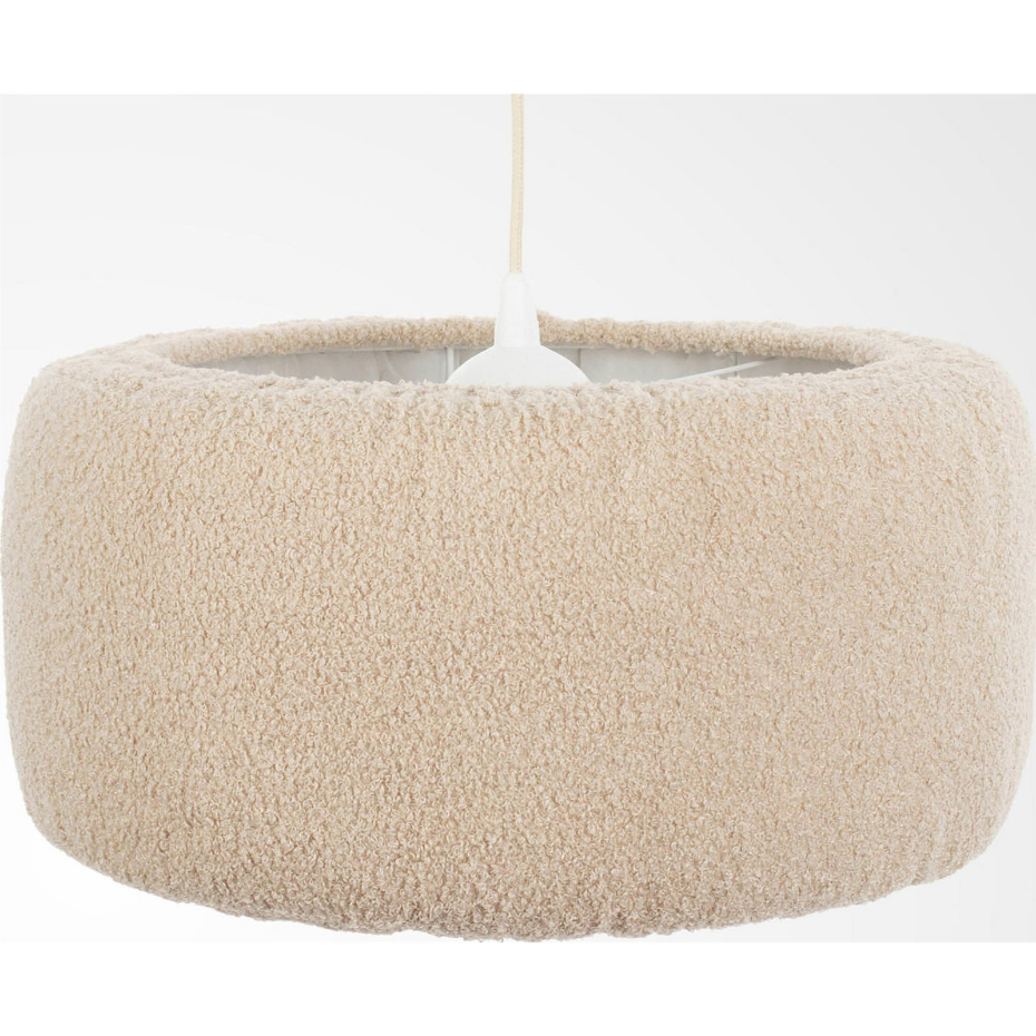Suspension nuage en tissu peluche rond Cloud