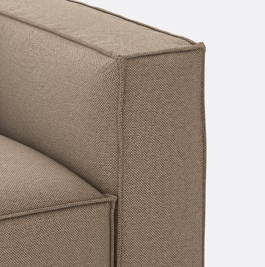 Modulable 3 places, tissu texturé, Seven