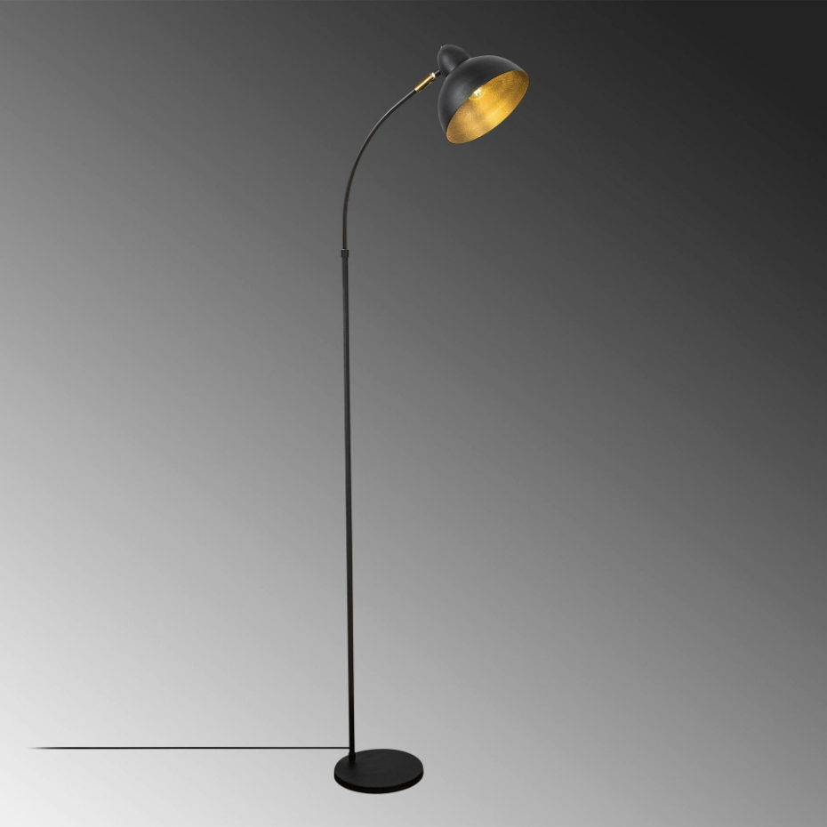Lampadaire vintage en métal SILE