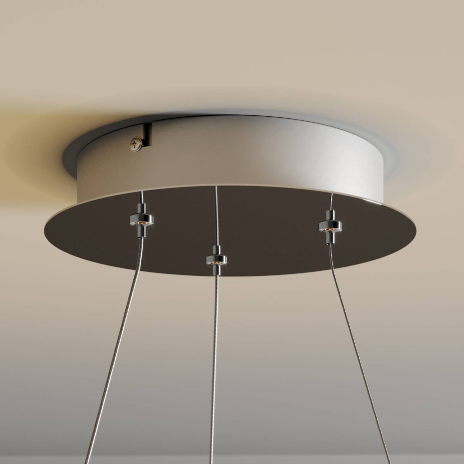 Suspension en métal moderneLED, Lyani