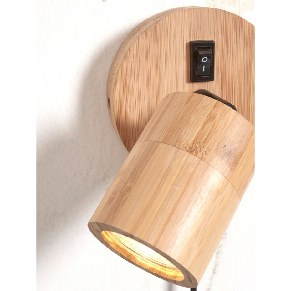 Lampe Murale Bambou JAVA