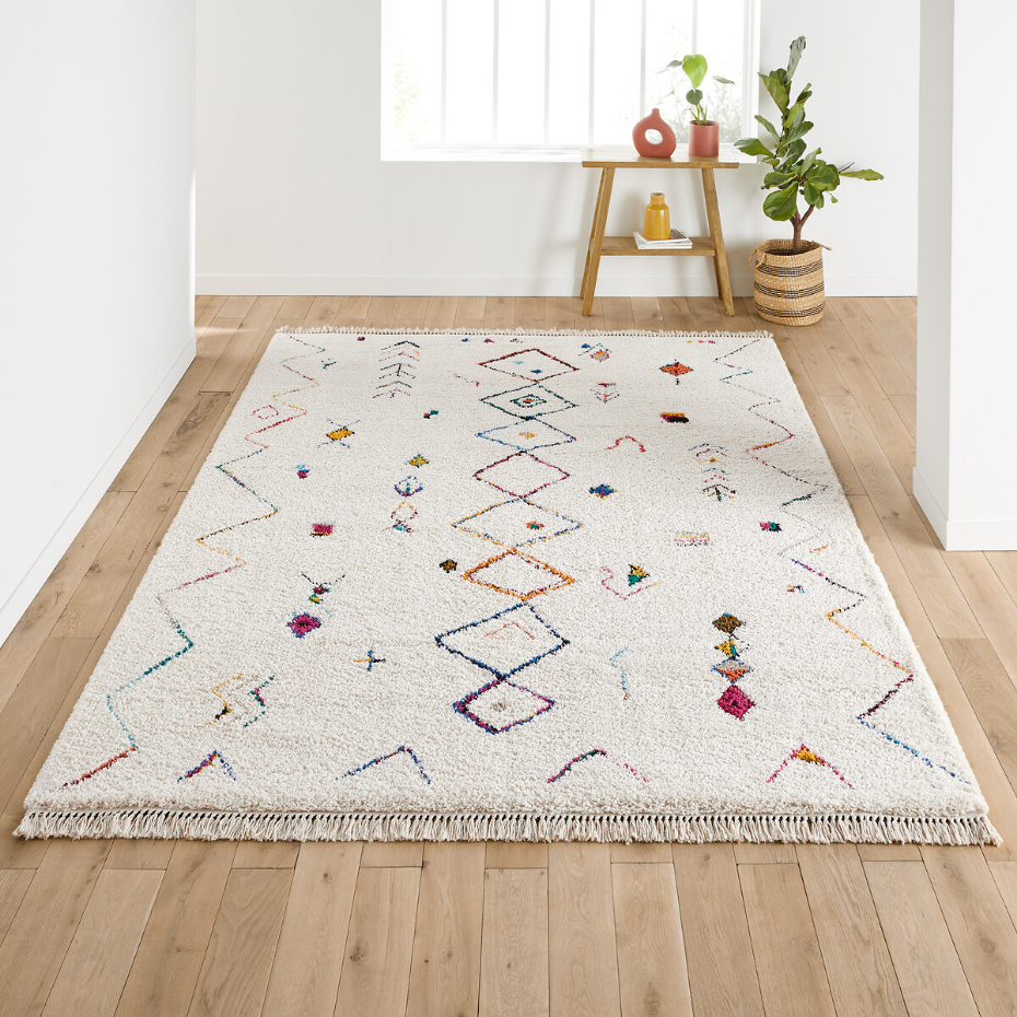 Tapis style berbère coloré XL, Miro