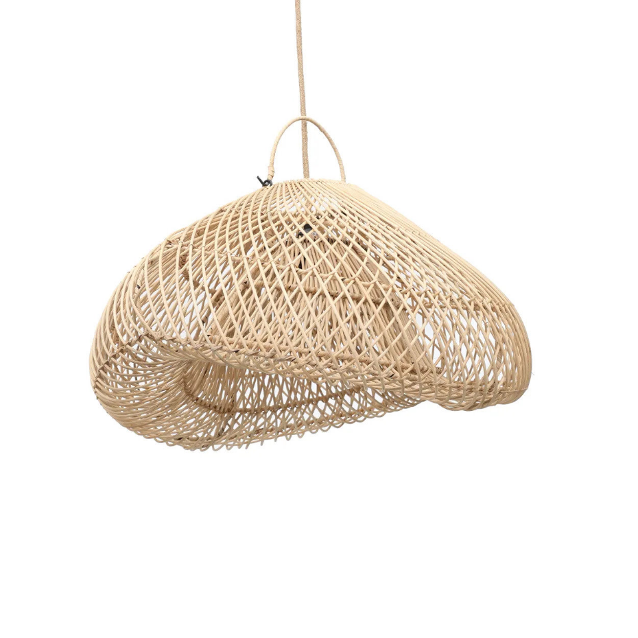 Suspension en rotin CLOUD