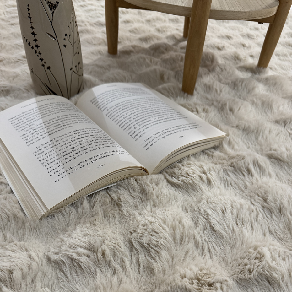 Tapis interieur doux lavable en machine BUBBLE