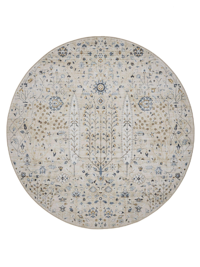 Tapis rond lavables GEORGE
