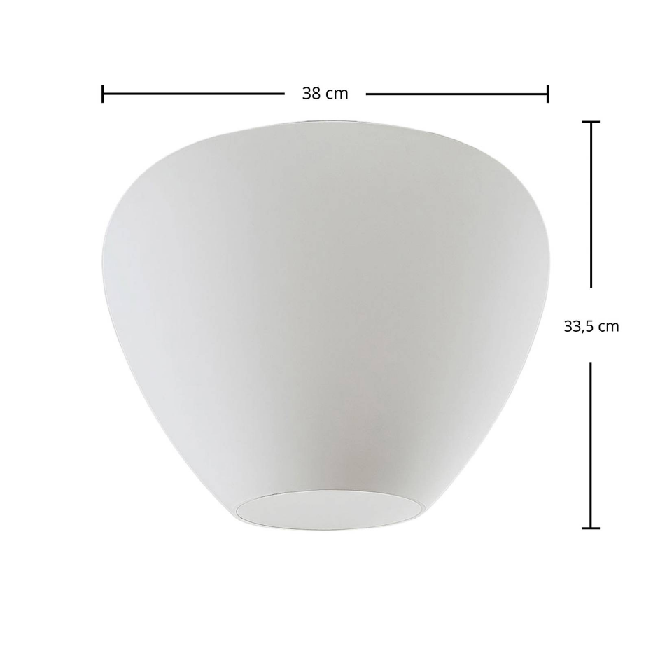 Plafonnier en verre moderne, Bibiane