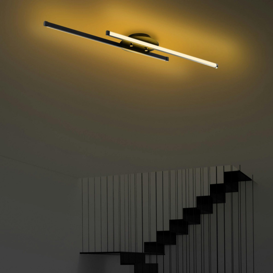 Plafonnier design 2 barres LED VIESTE