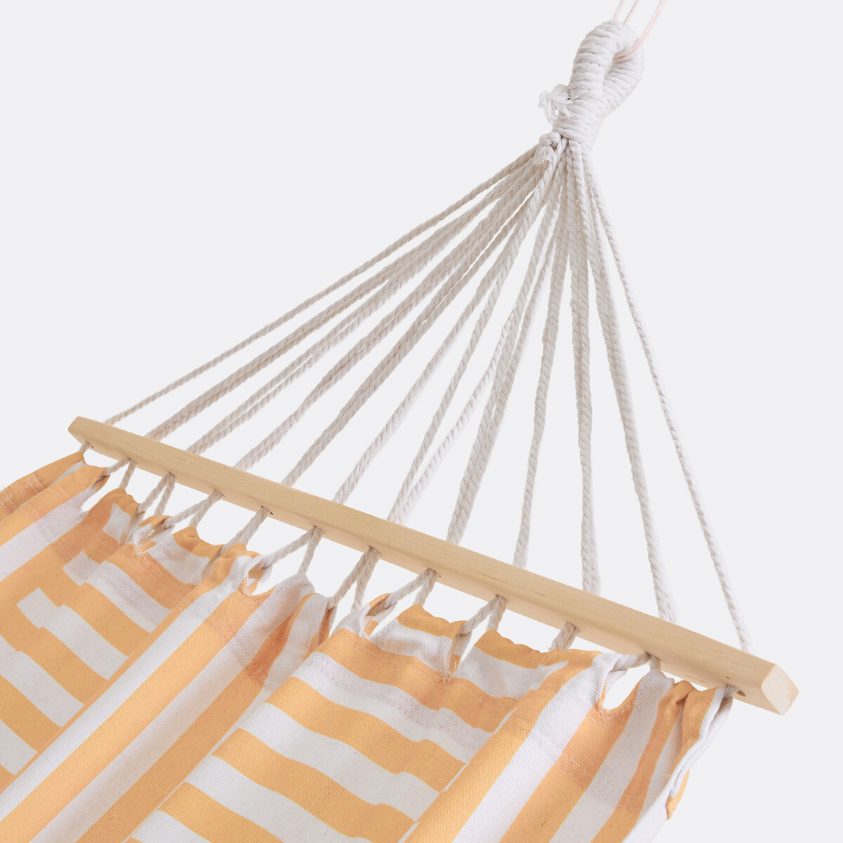 Hamac, toile en polycoton à rayures, CONFI