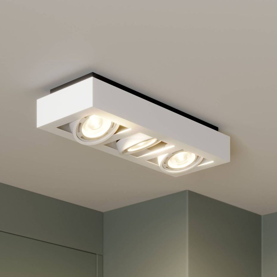 Plafonnier en aluminium moderne, Ronka