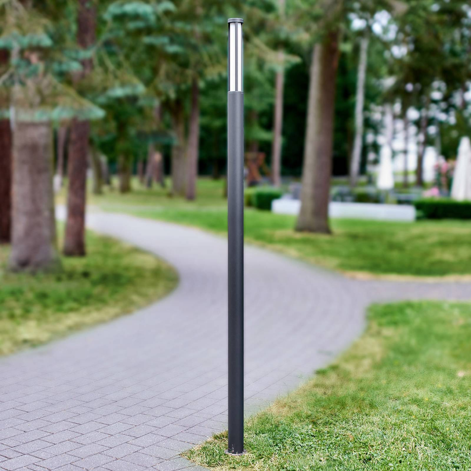 Lampadaire extérieur en aluminium moderneLED