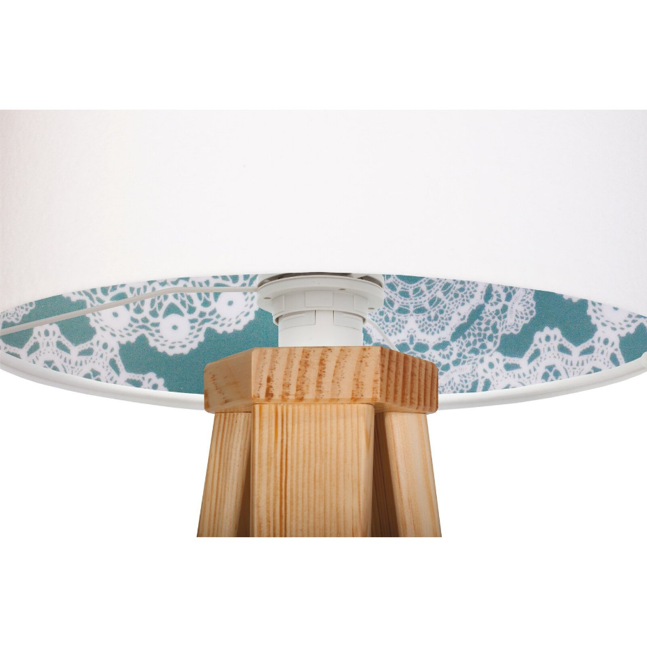 Lampe de chevet en bois Modern
