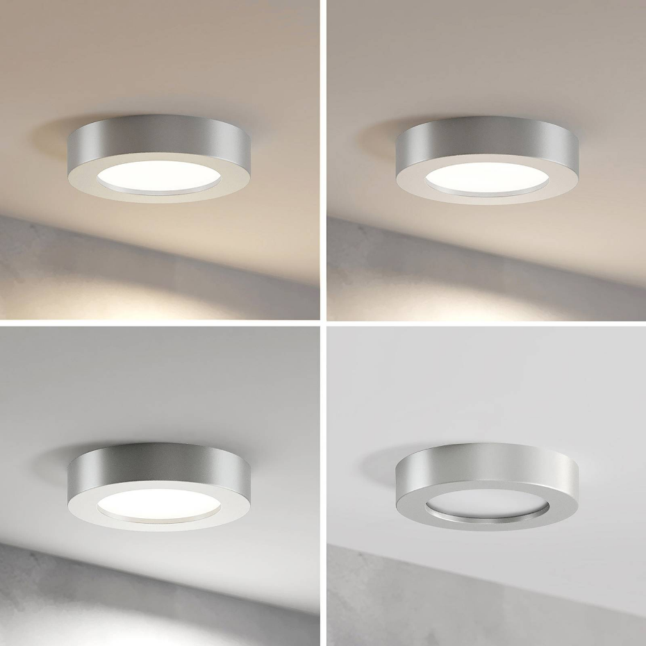 Plafonnier en aluminium moderneLED, Edwina