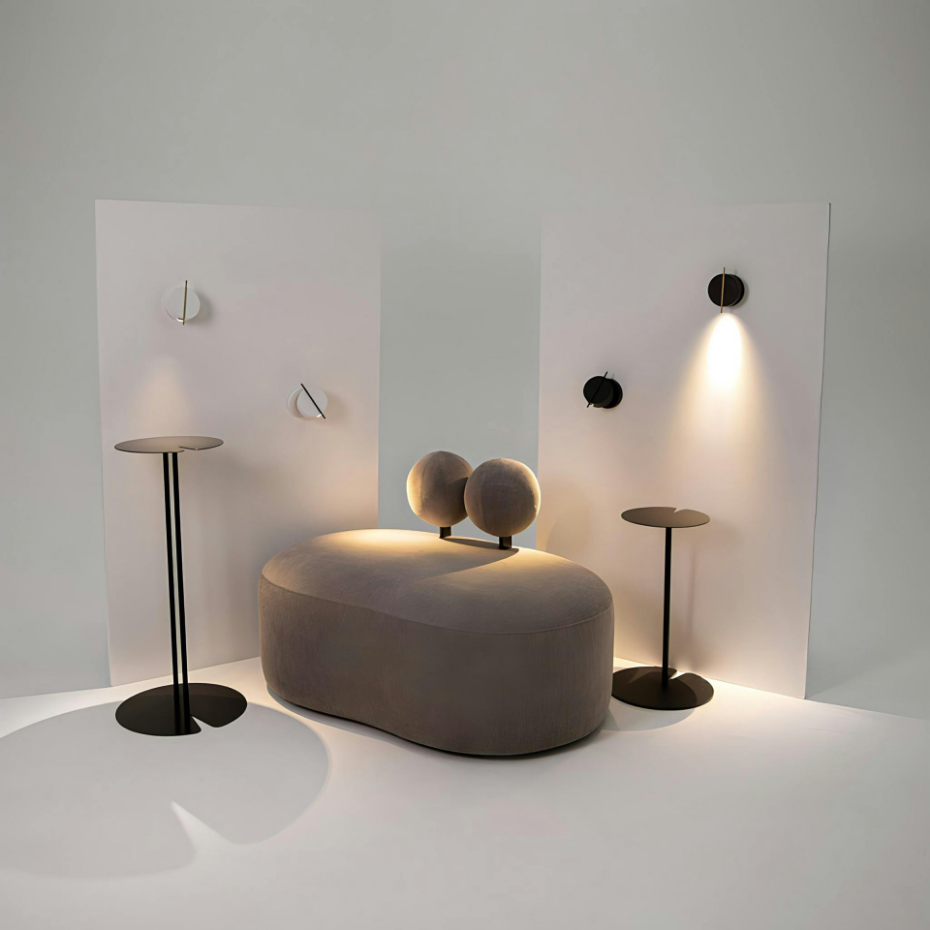 Applique murale à LED design rond MESA