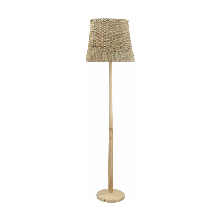 Lampadaire en Rotin