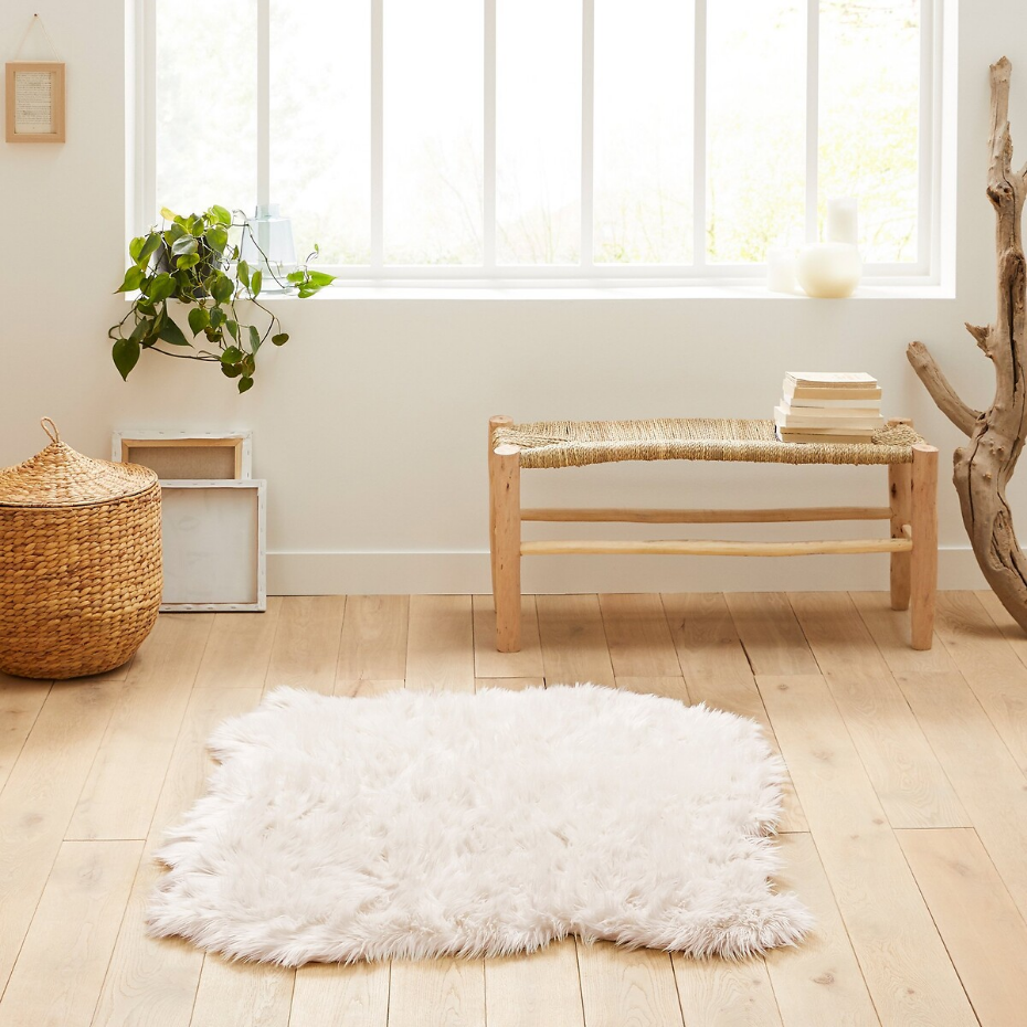 Tapis imitation fourrure, Livio, 110 x 130