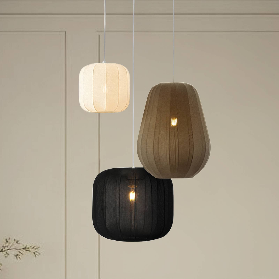 Suspension en textile scandinave, Helin