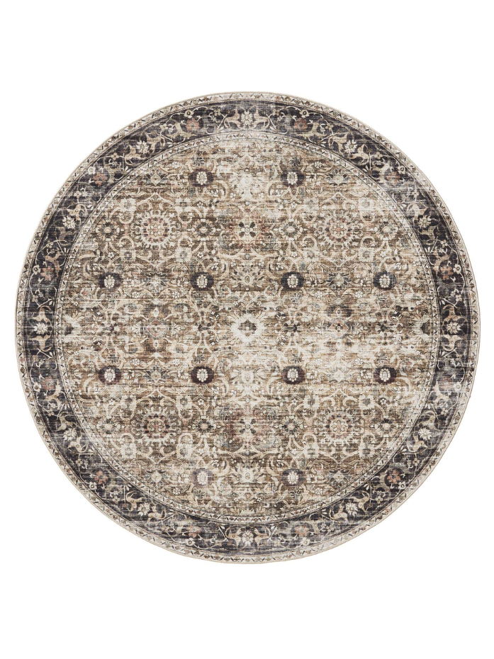 Tapis rond lavables GEORGE