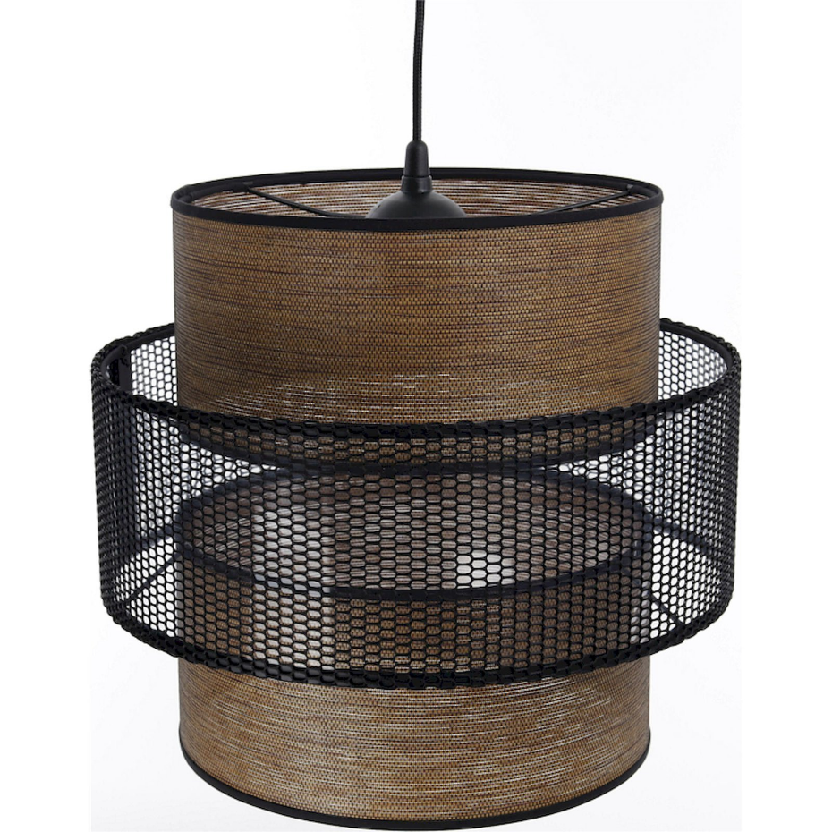 Suspension extérieure en tissu et rotin Doblo