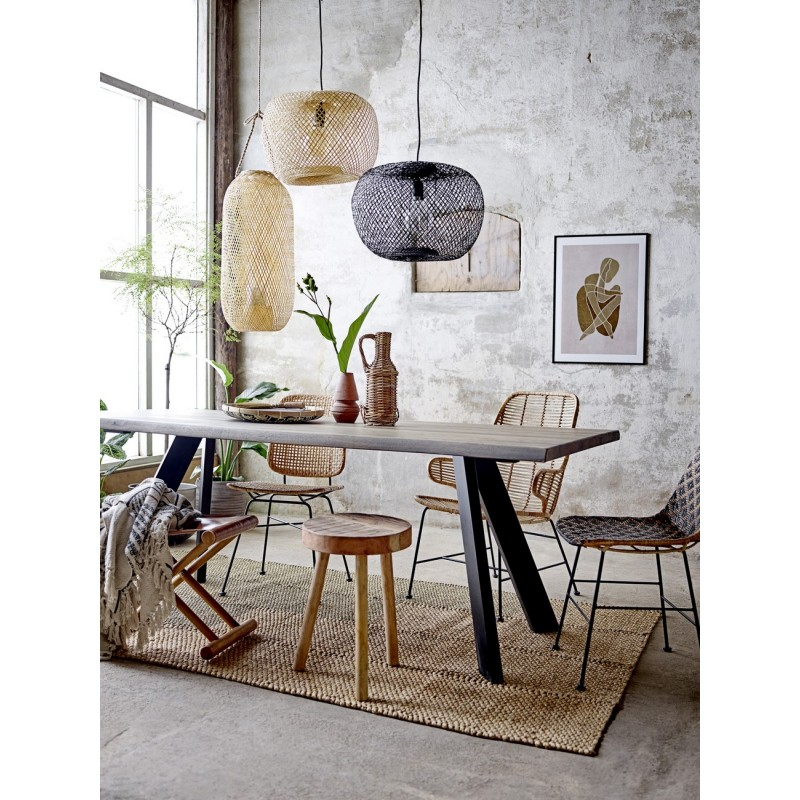 Suspension allongée bambou  E