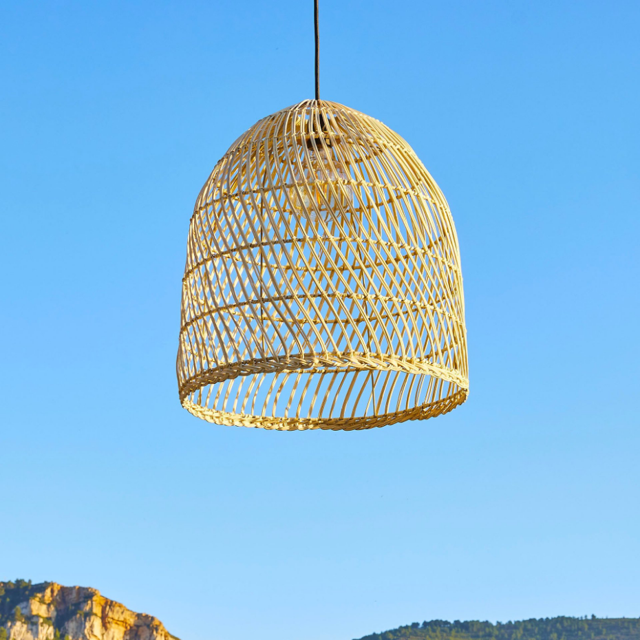 Abat jour naturel seul PAULO INDOOR H45cm