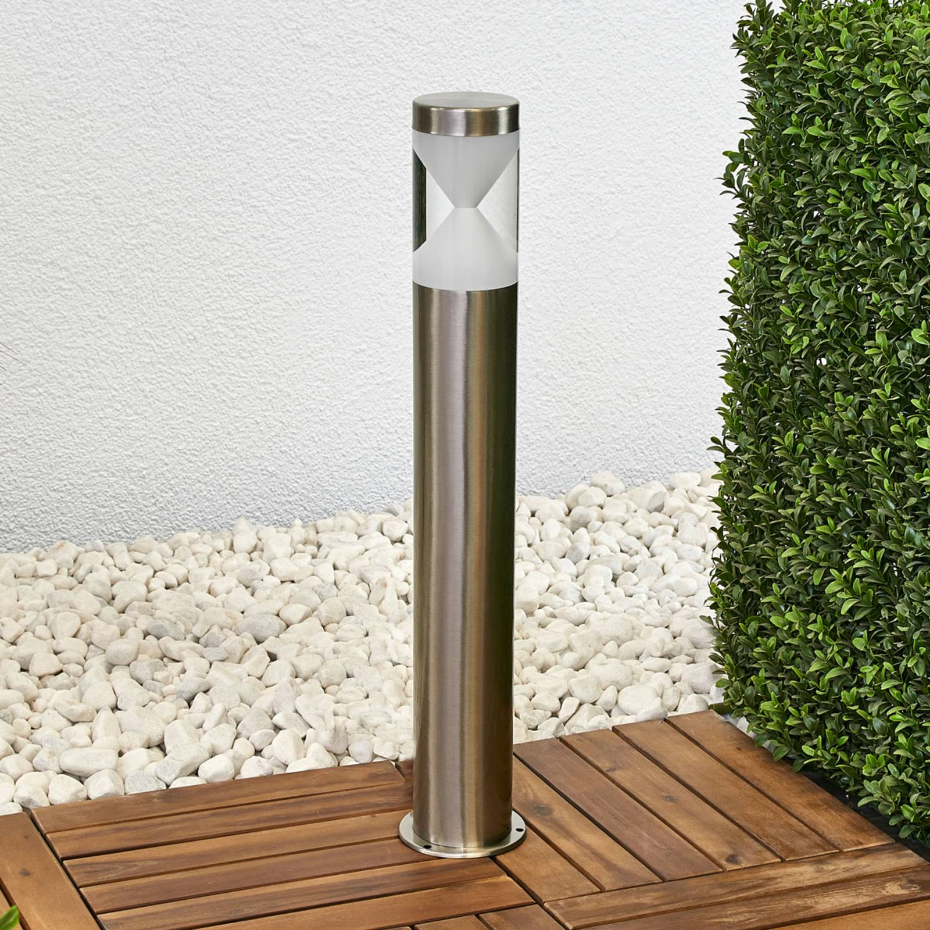 Luminaire extérieur en inox moderneLED