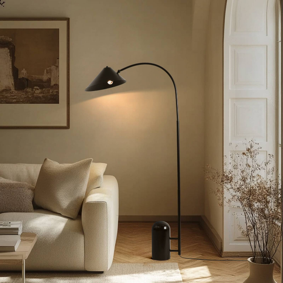 Lampadaire en métal vintage, Alviero