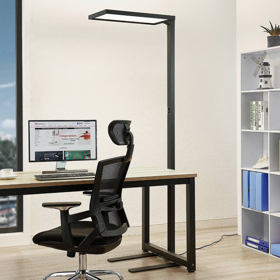 Lampadaires de bureau en métal moderneLED